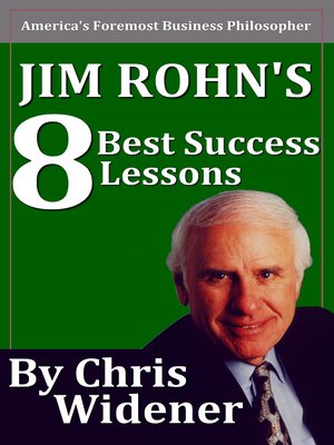 cover image of Jim Rohn's 8 Best Success Lessons